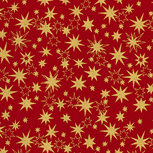 Rose and Hubble Christmas Fabric