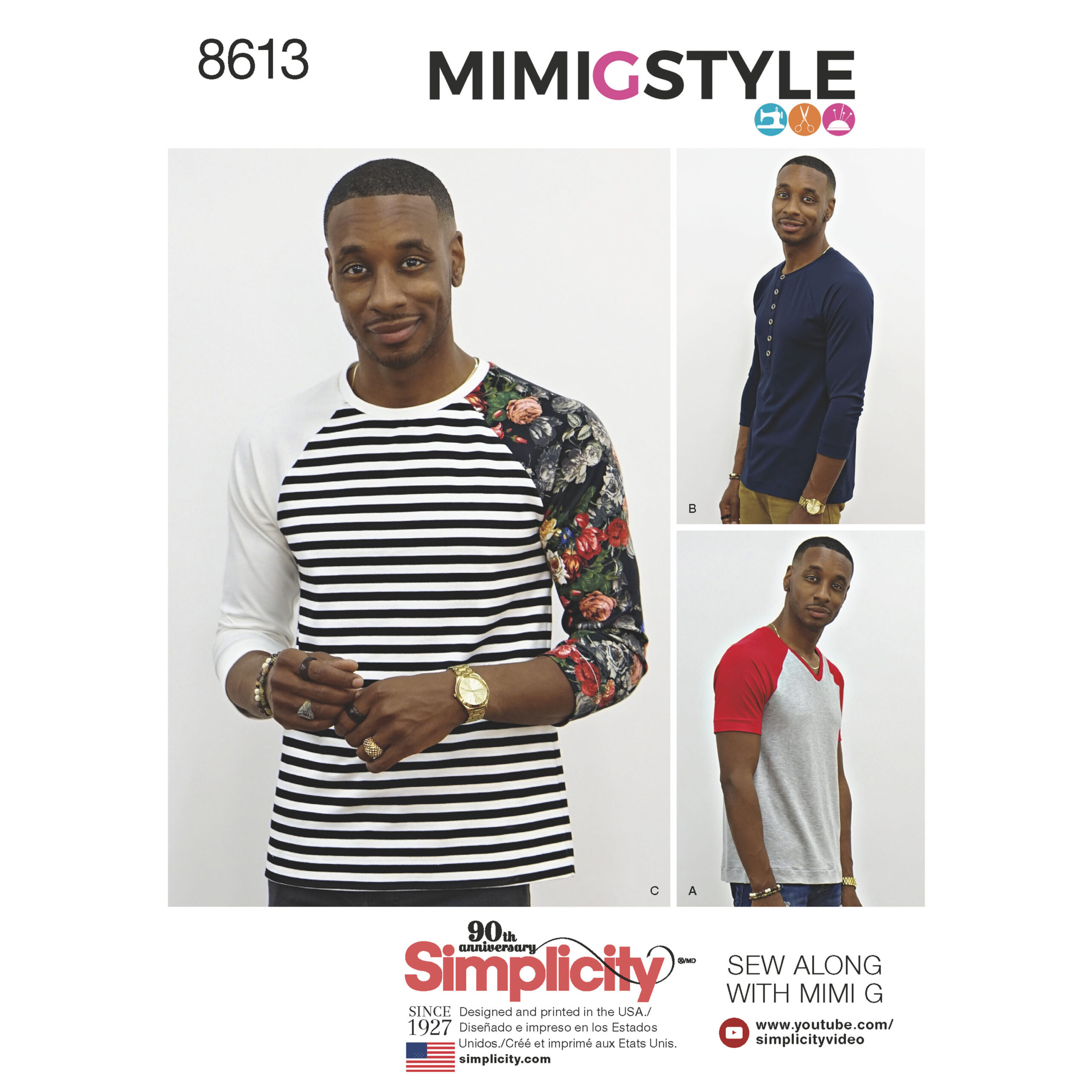 Simplicity Pattern 8613 Men's Knit Top by Mimi G – Remnant House Fabric