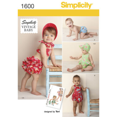 Simplicity 1600 Sewing Pattern