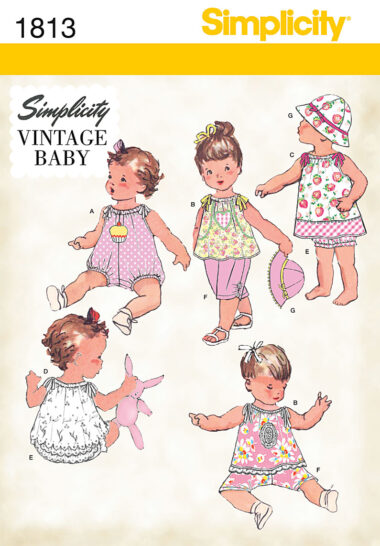 Simplicity 1813 Sewing Pattern