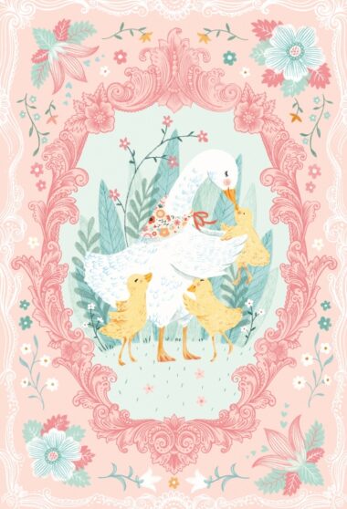 Ducky Tales Lucie Crovatto Fabric Panel