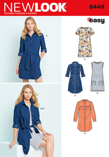 New Look 6449 Sewing Pattern