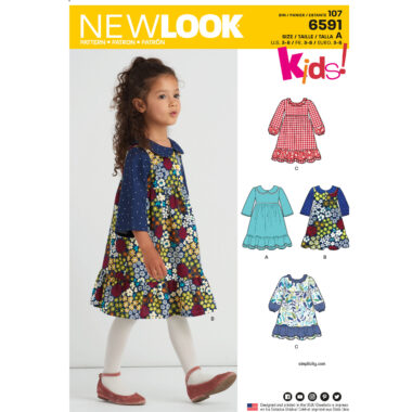 New Look Pattern 6591 Childs Dress