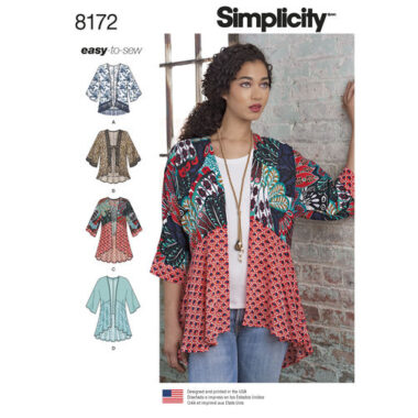 Simplicity 8172 Sewing Pattern
