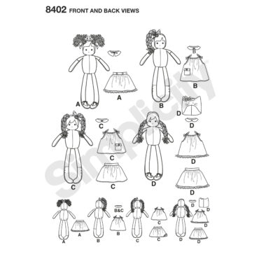 Simplicity 8402 Sewing Pattern