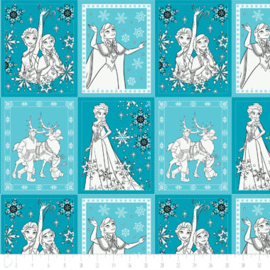 Disney Frozen Book Pages Camelot Fabric