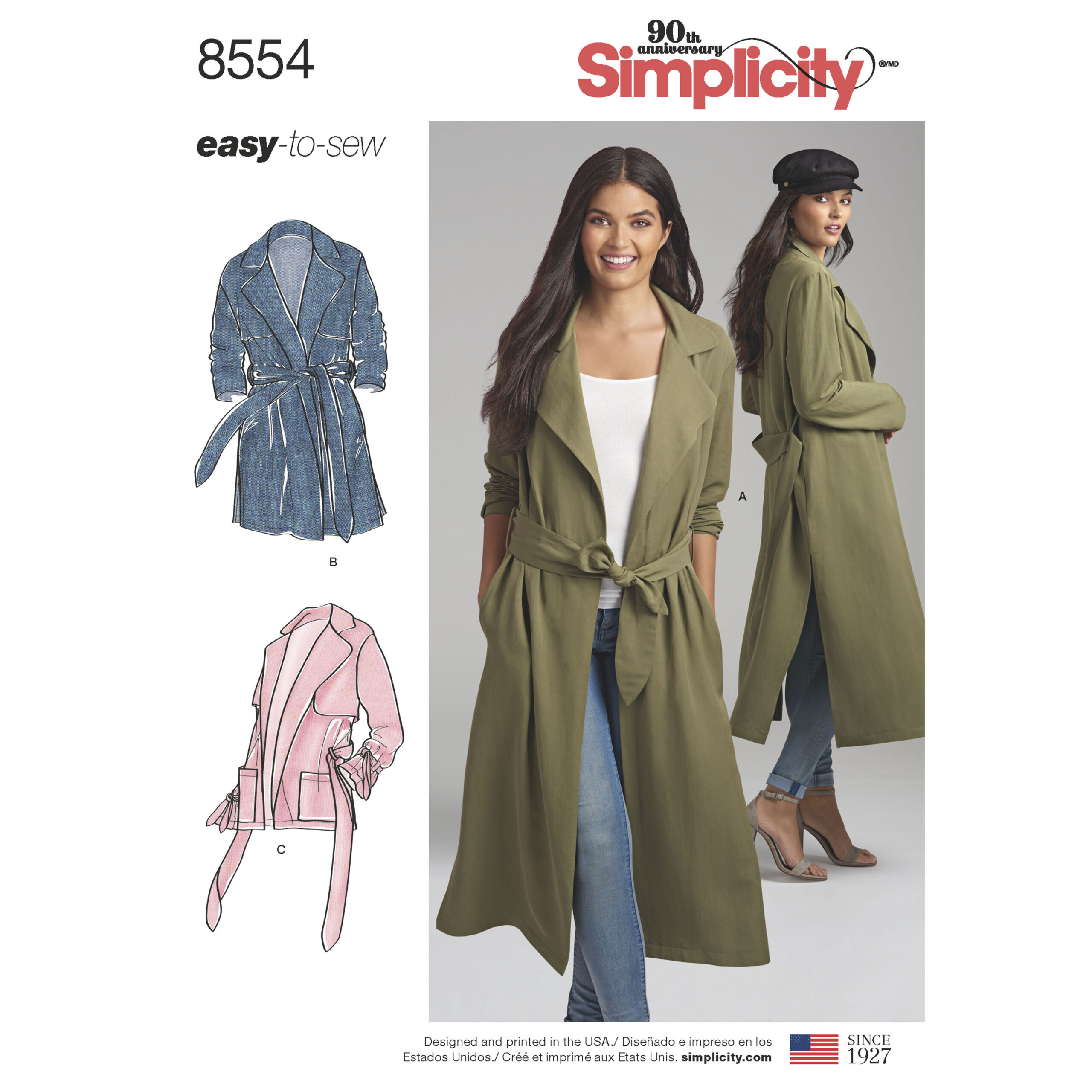 Simplicity Pattern 8554 Women's / Petite Women's Coats and Jackets