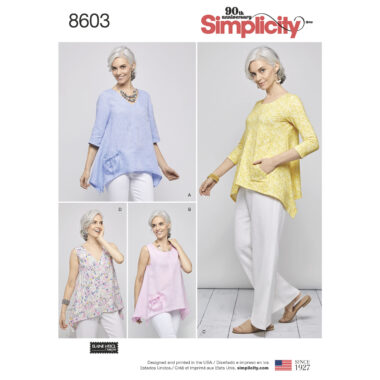 Simplicity 1426 pattern bra tops sizes 4-12 uncut
