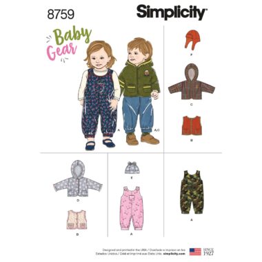 Simplicity 8759 Sewing Pattern