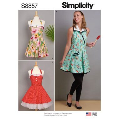 Simplicity Sewing Pattern S8857 Misses Aprons