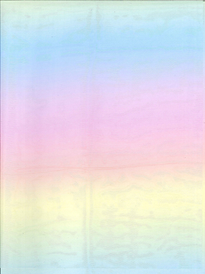 Rainbow Fantasia Organza Fabric