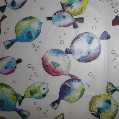 Fish Raincoat Waterproof Fabric