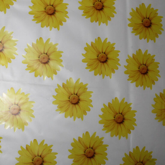 Sunflower Raincoat Waterproof Fabric