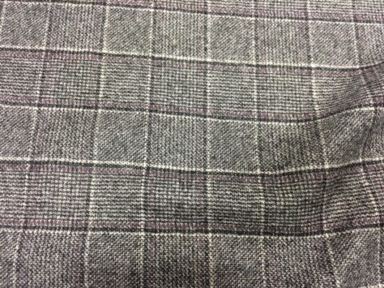 Mottled Wool Check SR054 Fabric