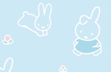 Miffy With Bunnies Cotton Fabric