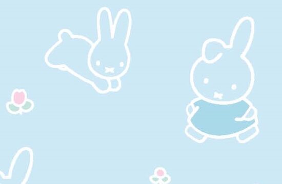 Miffy With Bunnies Cotton Fabric