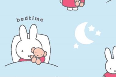 Miffy Bedtime Cotton Fabric