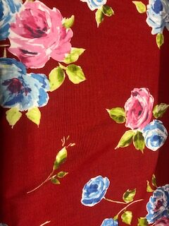 Red Roses Prestigious Curtain Fabric