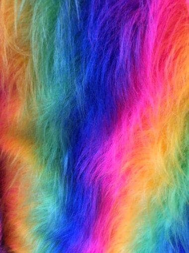 Long Hair Rainbow Fur