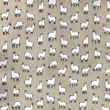 Alpacas Linen Look Canvas Fabric
