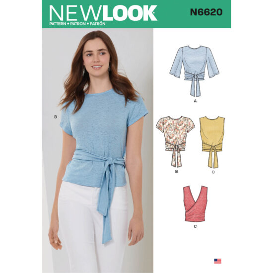 New Look 6620 Womens Top Sewing Pattern