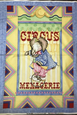 Circus Quilt Panel