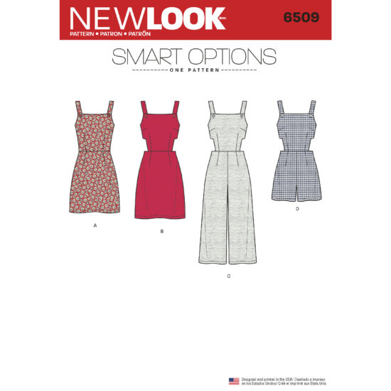 New Look 6509 Sewing Pattern