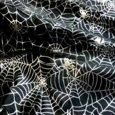 Halloween Spiders Web Foil