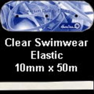 Clear Swimwear Elastic 10mm