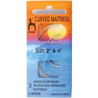 Curved Mattress Needles 2 And 4 inch Pack
