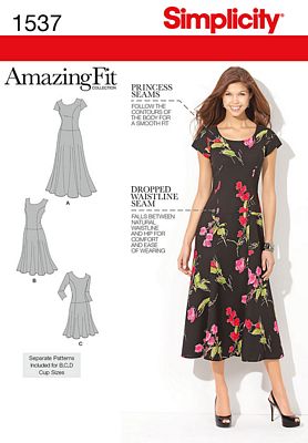 Simplicity Pattern 8594 Women's / Petite Women's Dresses – Remnant House  Fabric