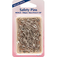 Safety Pins Assorted Sizes