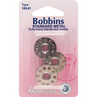 Metal Sewing Machine Bobbins 3 pack 15k