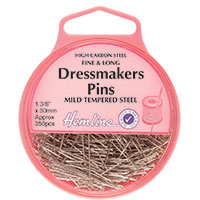 30mm Dress Makers Pins Nickel