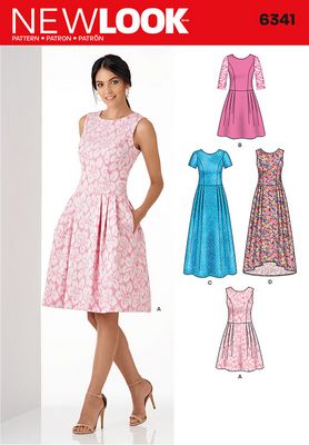 New Look 6341 Dress Sewing Pattern