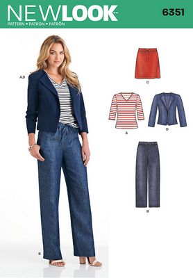 New Look 6351 Sewing Pattern