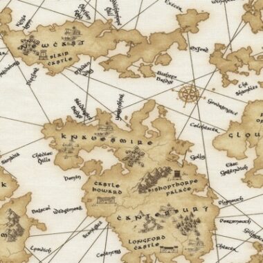 Medievel Map Timeless Treasures George McCartney