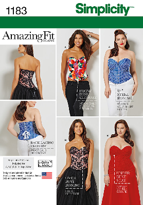 Simplicity 1183 Corset Sewing Pattern
