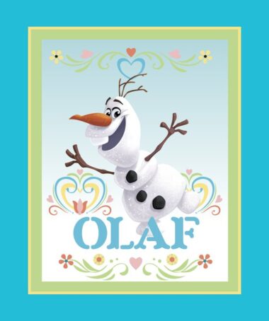 Olaf Dancing Fabric Panel
