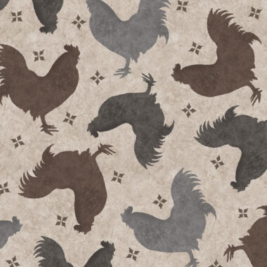 Luxe Birds Metallic Cotton Fabric Makower – Remnant House Fabric