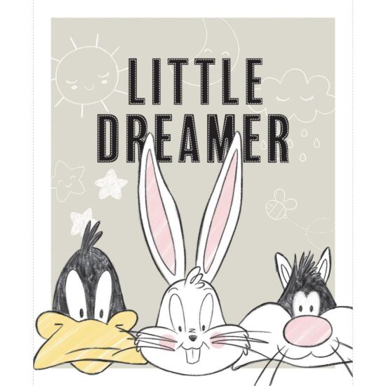Looney Tunes Little Dreamer Cotton Fabric Panel