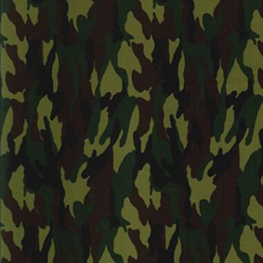 Camouflage Rose and Hubble Cotton Fabric
