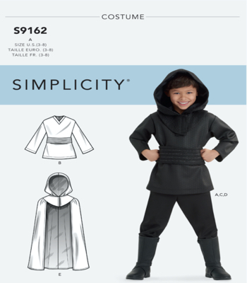 Simplicity Sewing Pattern S9162 Childrens Costumes