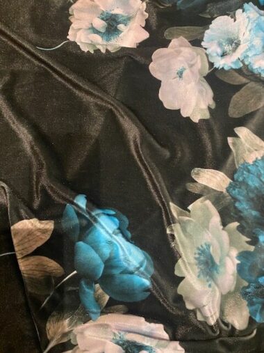 Velvet  John Kaldor Floral  Dress Fabric
