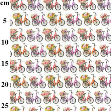 Bicycle Cotton Fabric
