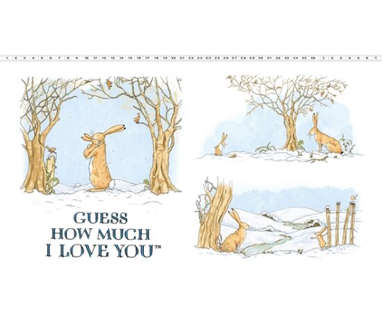 Guess How Much I Love You Rabbit Panel