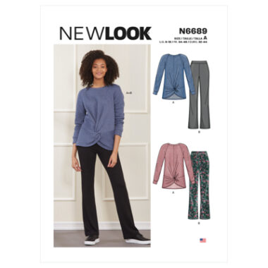 New Look Sewing Pattern N6689 Misses' Sportswear