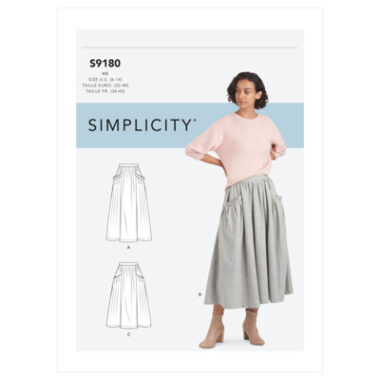 Simplicity Sewing Pattern S9180 Misses' Skirts