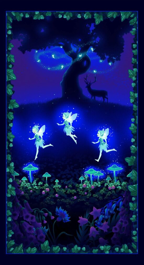 Summer Night Soiree Glow In The Dark Fairy Panel