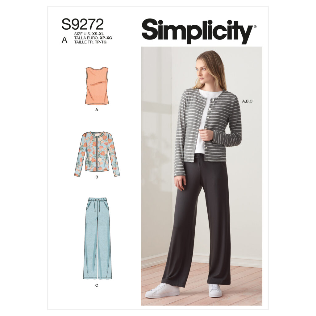 Simplicity 9272 Sewing Pattern – Remnant House Fabric